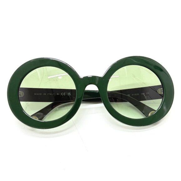 CHANEL 5489-A CC Mark Round Shape Eyewear sunglasses Plastic Green - Picture 11 of 12